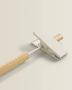 Wood And Metal Skirt Hanger (Set Of 2)