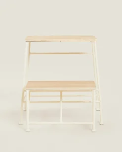 Wood Stool | Ladder