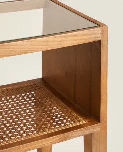 Wooden Bedside Table