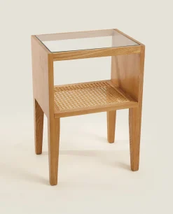Wooden Bedside Table