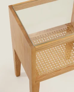 Wooden Bedside Table
