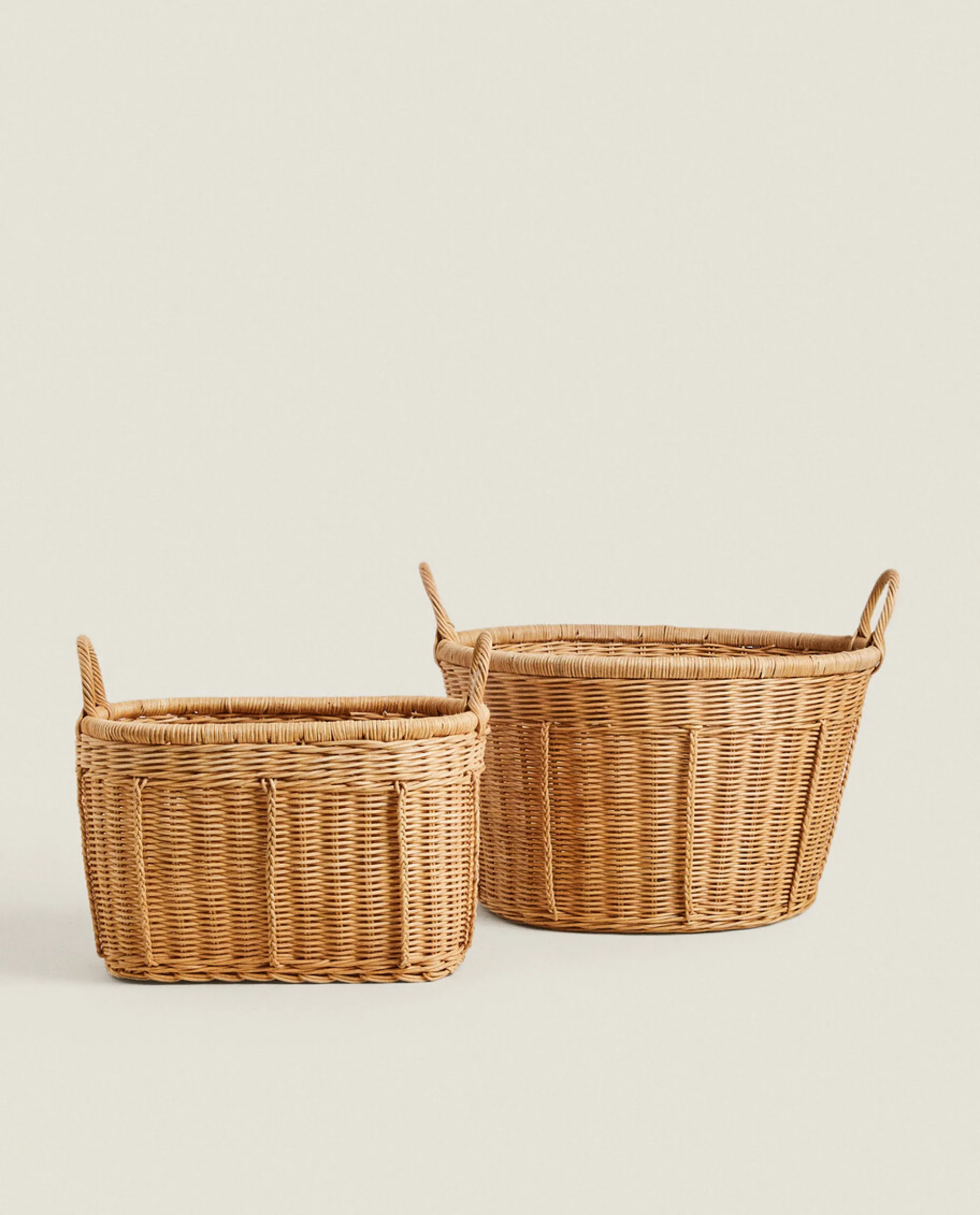 Woven Rattan Basket