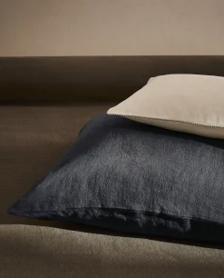 Xxl Linen Throw Pillow Cover